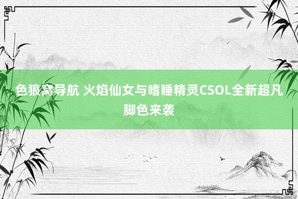 色狼窝导航 火焰仙女与嗜睡精灵CSOL全新超凡脚色来袭