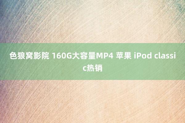 色狼窝影院 160G大容量MP4 苹果 iPod classic热销